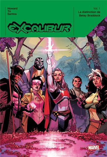 Couverture du livre « Excalibur t.1 : la distinction de Betsy Braddock » de Marcus To et Tini Howard et Wilton Santos aux éditions Panini