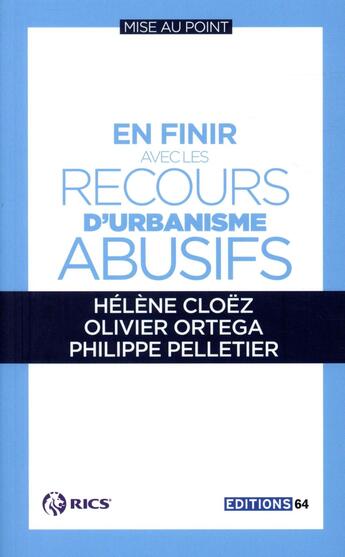 Couverture du livre « En finir avec les recours d'urbanisme abusifs » de Yehudi Pelosi et Maurice Feferman aux éditions Pc