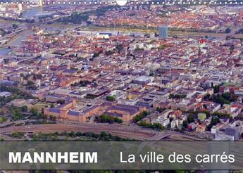 Couverture du livre « MANNHEIM - La ville des carrés (Calendrier mural 2020 DIN A3 horizontal) ; MANNHEIM - La ville des carrés (Calendrier mensuel, 14 Pages ) » de Ruhm Guenter aux éditions Calvendo