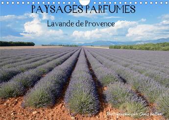 Couverture du livre « Paysages parfumes lavende de provence calendrier mural 2020 din a4 horizontal - douze paysages fleur » de Hellier Phot aux éditions Calvendo