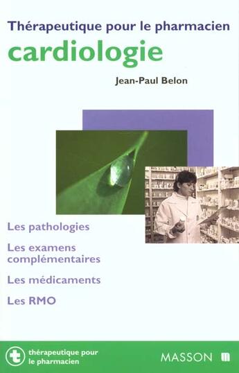 Couverture du livre « Cardiologie - pod » de Jean-Paul Belon aux éditions Elsevier-masson