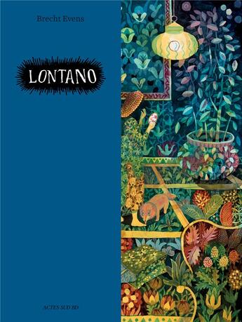 Couverture du livre « Lontano » de Brecht Evens aux éditions Actes Sud