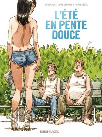 Couverture du livre « L'été en pente douce » de Pierre Pelot et Jean-Christophe Chauzy aux éditions Fluide Glacial