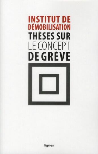 Couverture du livre « Thèses sur le concept de grève » de  aux éditions Nouvelles Lignes