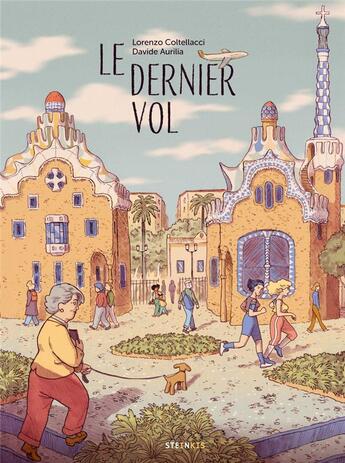 Couverture du livre « Le dernier vol » de Lorenzo Coltelacci et Davide Aurelia aux éditions Steinkis