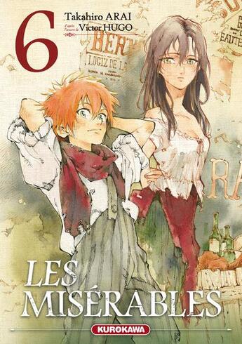 Couverture du livre « Les Misérables Tome 6 » de Takahiro Arai aux éditions Kurokawa