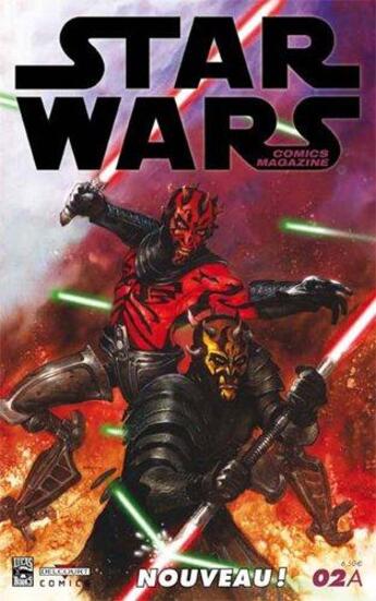 Couverture du livre « STAR WARS COMICS N.2 » de  aux éditions Delcourt Presse