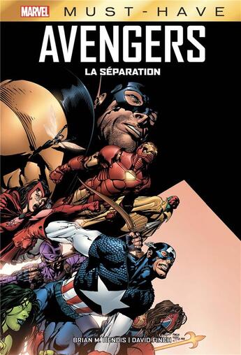 Couverture du livre « Avengers : la séparation » de Christopher Priest et John Miller et Brian Michael Bendis aux éditions Panini