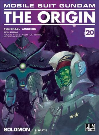 Couverture du livre « Mobile suit Gundam - the origin Tome 20 : Solomon t.2 » de Yoshikazu Yasuhiko aux éditions Pika