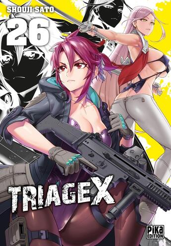 Couverture du livre « Triage X Tome 26 » de Shouji Sato aux éditions Pika