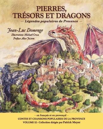 Couverture du livre « Pierres, trésors et dragons » de Jean-Luc Domenge aux éditions Cantar Lou Pais