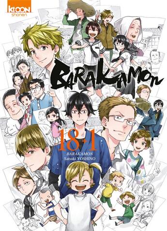 Couverture du livre « Barakamon Tome 18+1 » de Satsuki Yoshino aux éditions Ki-oon