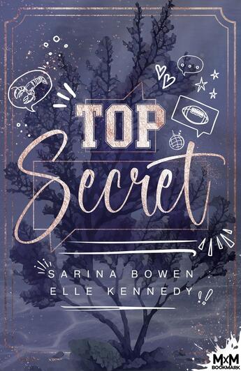 Couverture du livre « Top Secret » de Sarina Bowen et Elle Kennedy aux éditions Mxm Bookmark