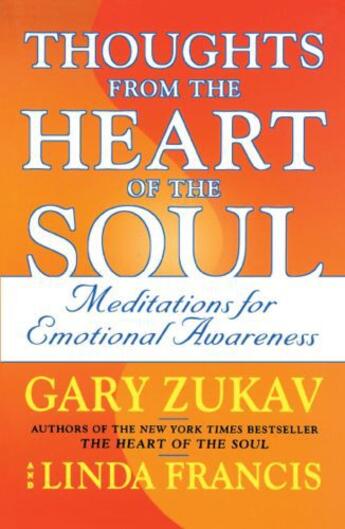 Couverture du livre « Thoughts from the Heart of the Soul » de Francis Linda aux éditions Touchstone