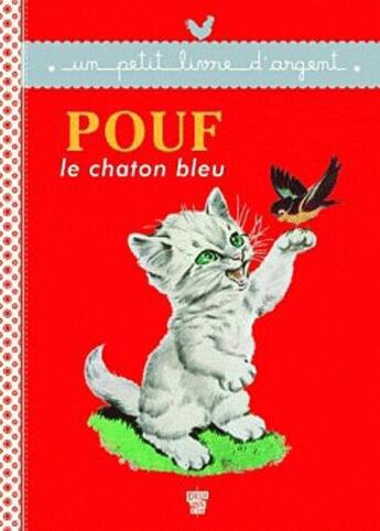 Couverture du livre « Pouf le chaton bleu » de  aux éditions Deux Coqs D'or