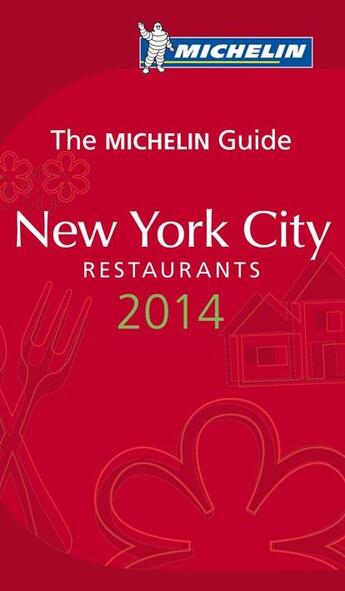 Couverture du livre « New York restaurants (édition 2014) » de Collectif Michelin aux éditions Michelin