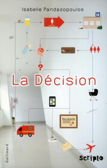 Couverture du livre « La décision » de Pandazopoulos Isabelle aux éditions Gallimard-jeunesse