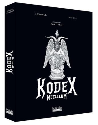 Couverture du livre « Coffret kodex metallum » de  aux éditions Hoebeke