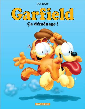 Couverture du livre « Garfield Tome 26 : ça déménage ! » de Jim Davis aux éditions Dargaud