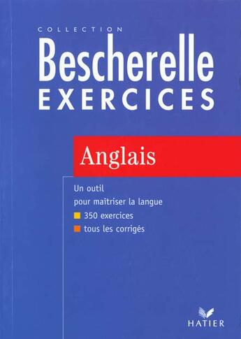 Couverture du livre « Bescherelle ; Anglais ; Exercices » de  aux éditions Hatier