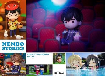 Couverture du livre « Nendo stories ; a life in toy photography » de Mr Tan aux éditions Glenat