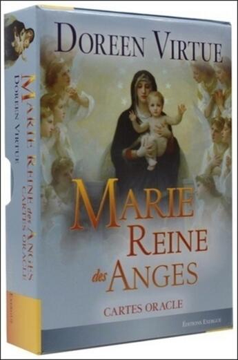 Couverture du livre « Marie, reine des anges ; coffret » de Doreen Virtue aux éditions Exergue