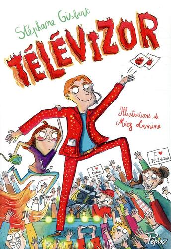 Couverture du livre « Télévizor » de Stephane Gisbert et Lea Miozzo aux éditions Sarbacane