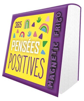 Couverture du livre « Magnétique frigo 365 pensées positives (édition 2022) » de  aux éditions Hugo Image