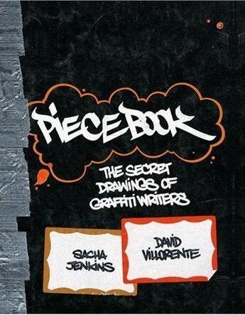 Couverture du livre « Piecebook secret drawing of graffiti » de Jenkins/Villorente aux éditions Prestel