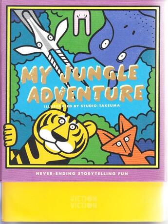 Couverture du livre « My jungle adventure /anglais » de  aux éditions Victionary