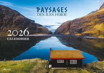 Couverture du livre « Paysages des Îles Féroé : Calendrier (édition 2026) » de Alessio Mesiano et Auria Heger aux éditions Borealia