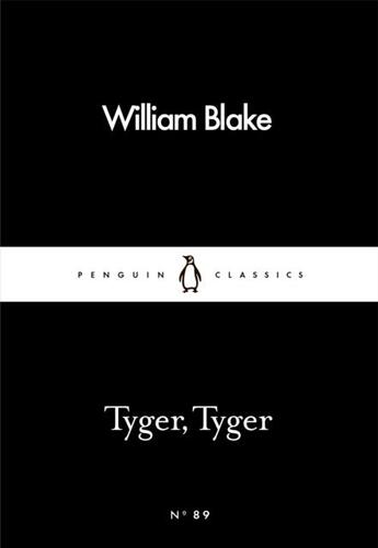 Couverture du livre « Tyger, Tyger » de William Blake aux éditions Adult Pbs