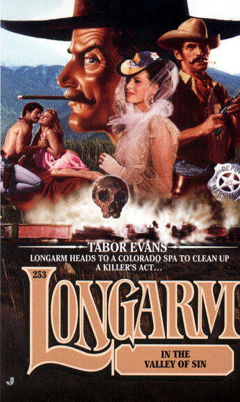 Couverture du livre « Longarm 253: Longarm in the Valley of Sin » de Evans Tabor aux éditions Penguin Group Us