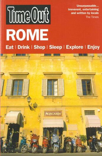 Couverture du livre « **rome » de  aux éditions Time Out