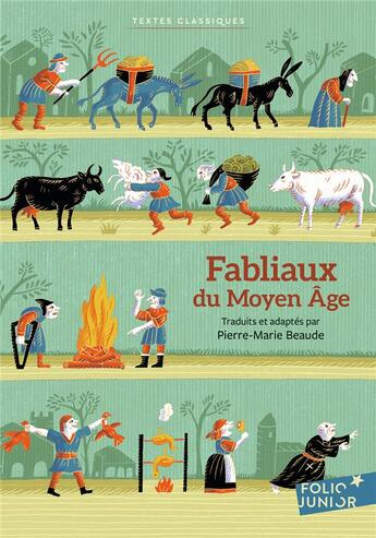 Couverture du livre « Fabliaux du Moyen-Age » de Pierre-Marie Beaude aux éditions Gallimard-jeunesse
