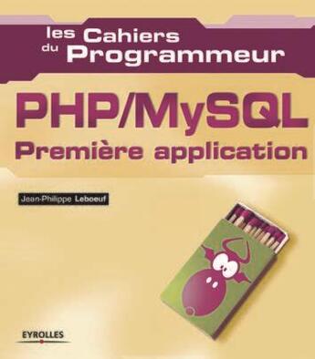 Couverture du livre « Php-Mysql (1) » de Jp Leboeuf aux éditions Eyrolles