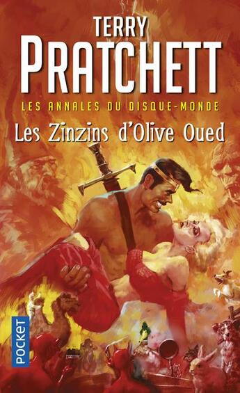 Couverture du livre « Les Annales du Disque-Monde Tome 10 : les zinzins d'Olive-Oued » de Terry Pratchett aux éditions Pocket