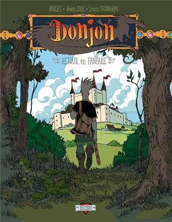 Couverture du livre « Donjon Zénith t.6 : retour en fanfare » de Joann Sfar et Lewis Trondheim et Boulet aux éditions Delcourt