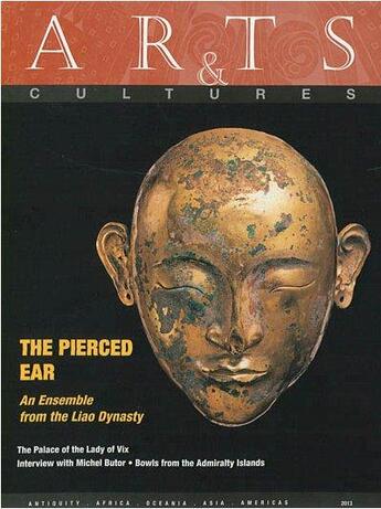 Couverture du livre « REVUE ARTS ET CULTURES T.14 ; the pierced ear » de Laurence Mattet aux éditions Somogy