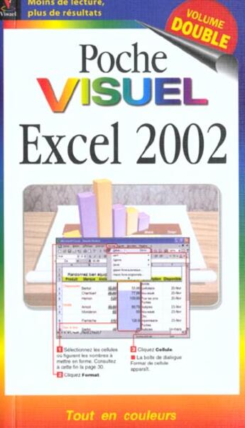 Couverture du livre « Poche visuel excel 2002 » de Marangraphics aux éditions First Interactive