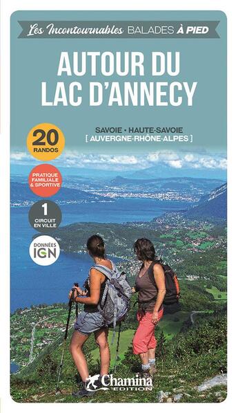 Couverture du livre « Autour du lac d'Annecy » de David Chabanol aux éditions Chamina