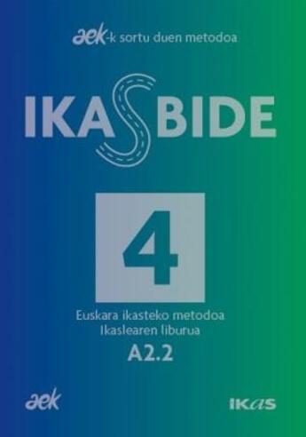 Couverture du livre « Ikasbide 4 (a2.2) » de Aek aux éditions Ikaskuntza