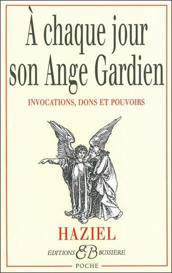 Couverture du livre « À chaque jour son ange gardien » de Haziel aux éditions Bussiere