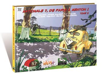 Couverture du livre « Nationale 7, de Paris à Menton ! t.2 ; de Cosne-Sur-Lire (Nièvre) à Périgny (Allier) » de Franck Coste aux éditions Idees Plus