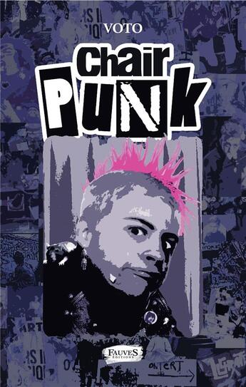 Couverture du livre « Chair punk » de Voto aux éditions Fauves