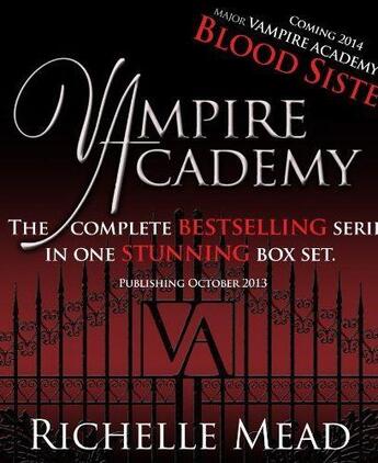 Couverture du livre « Vampire academy ; the complete bestselling series in one stunning box set » de Richelle Mead aux éditions Children Pbs