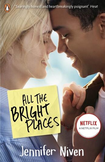 Couverture du livre « ALL THE BRIGHT PLACES - FILM TIE-IN » de Jennifer Niven aux éditions Penguin