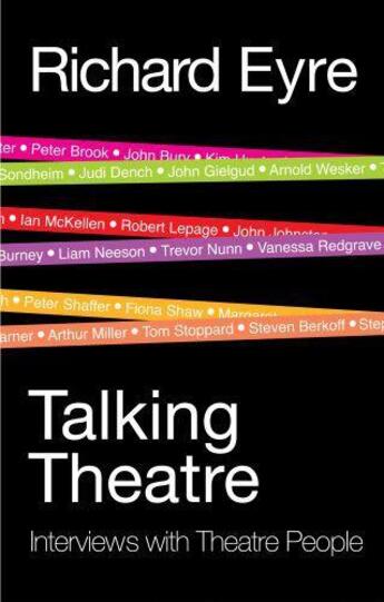 Couverture du livre « Talking Theatre » de Eyre Richard aux éditions Hern Nick Digital