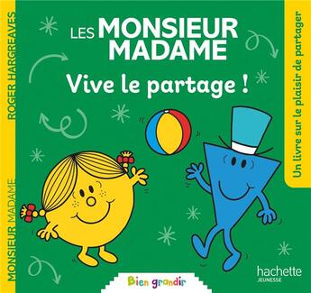 Couverture du livre « Vive le partage ! » de Roger Hargreaves aux éditions Hachette Jeunesse