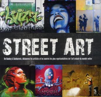 Couverture du livre « Album street art » de Russ Thorne aux éditions Larousse